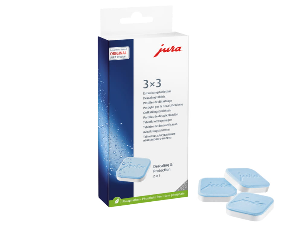 Jura 2 in 1 ontkalkingstabletten